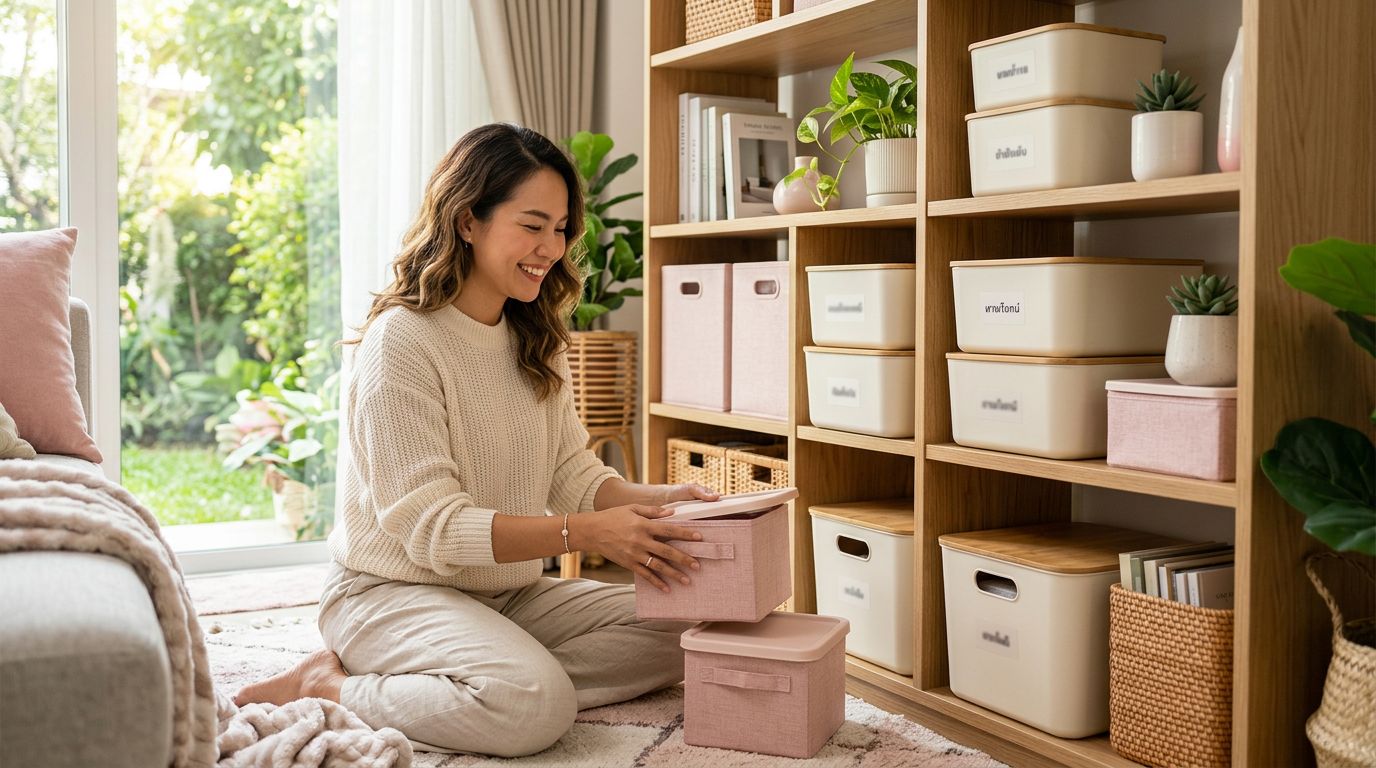 วิธีเลือกกล่องเก็บของอเนกประสงค์ให้เหมาะกับทุกมุมในบ้าน ไม่ให้ซื้อแล้วเสียเปล่า วิธีเลือกกล่องเก็บของอเนกประสงค์ให้เหมาะกับทุกมุมในบ้าน ไม่ให้ซื้อแล้วเสียเปล่า