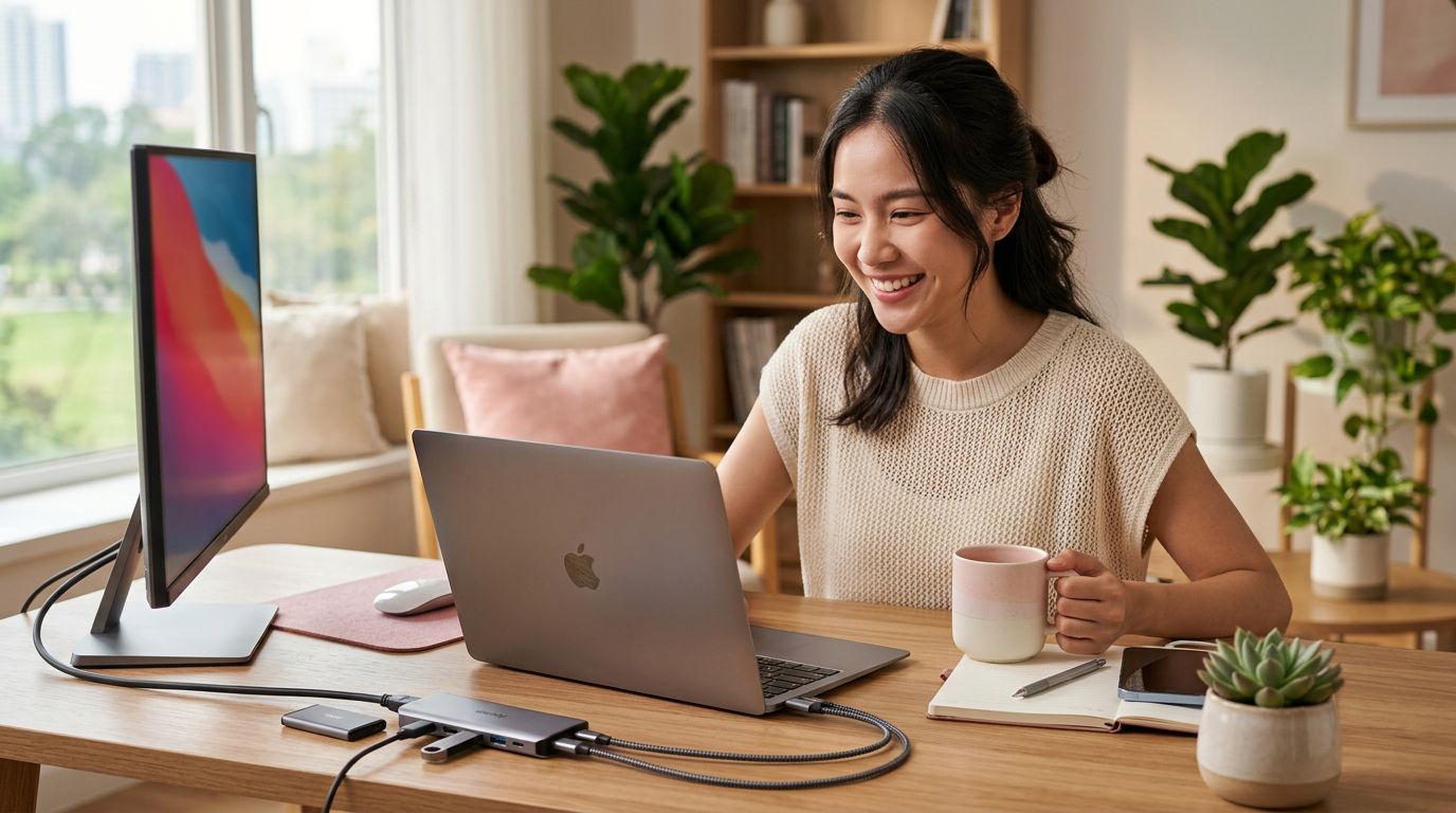 ฮับ USB-C ตัวเดียวแต่ครบ เลือกยังไงให้พอร์ตไม่พอใช้อีกต่อไป ฮับ USB-C ตัวเดียวแต่ครบ เลือกยังไงให้พอร์ตไม่พอใช้อีกต่อไป